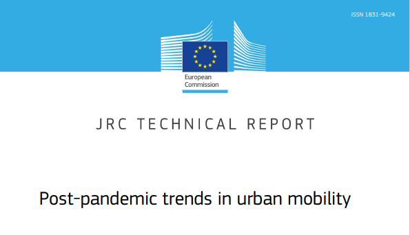 Post-pandemic trends in urban mobility